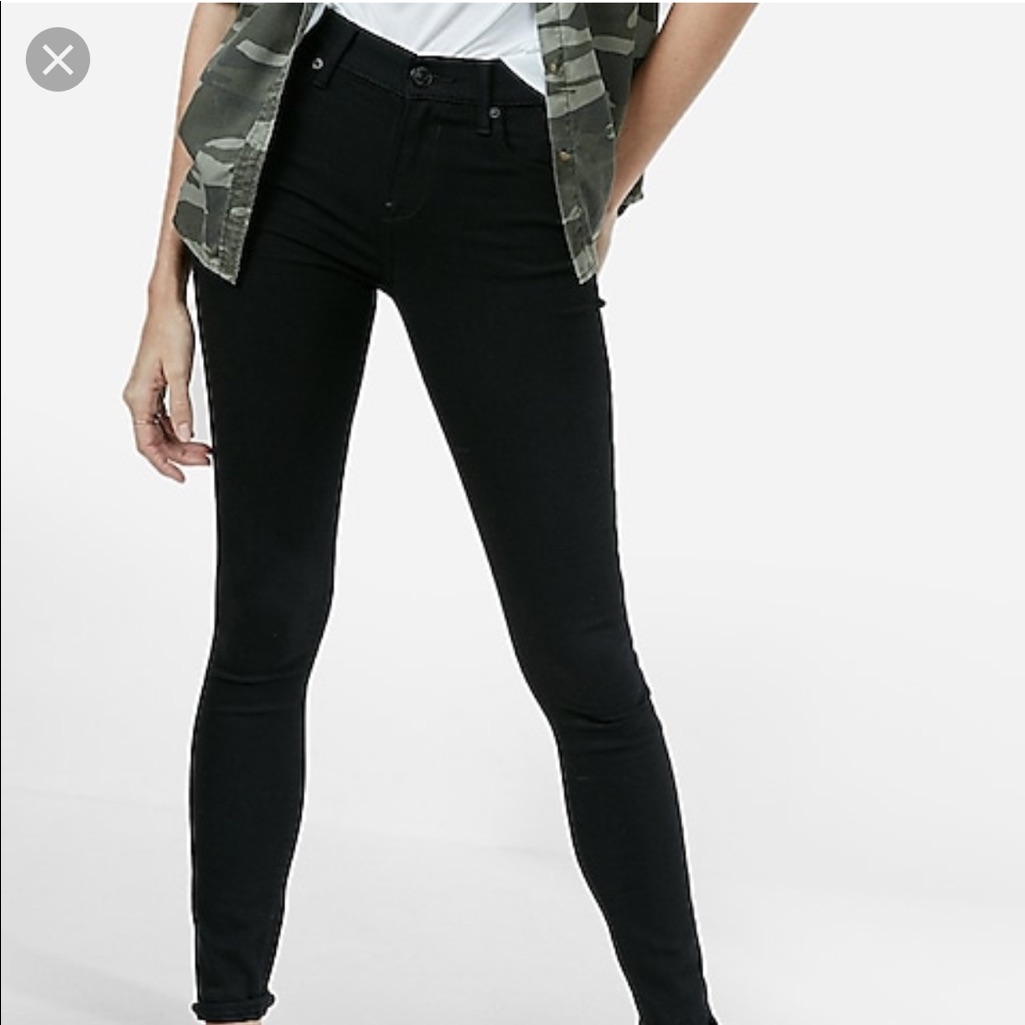 Express Mid Rise Leggings